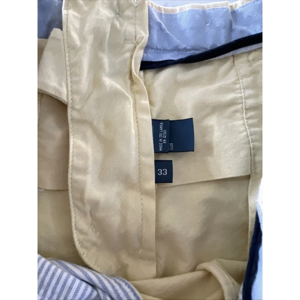 Polo‎ Ralph Lauren Shorts 33 Butter Yellow Classic Fit Chino Casual Preppy Dad
